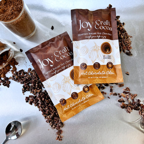 Hot Chocolate Chai – Single Serving Packets 1.5 oz, Joy Craft Cocoa