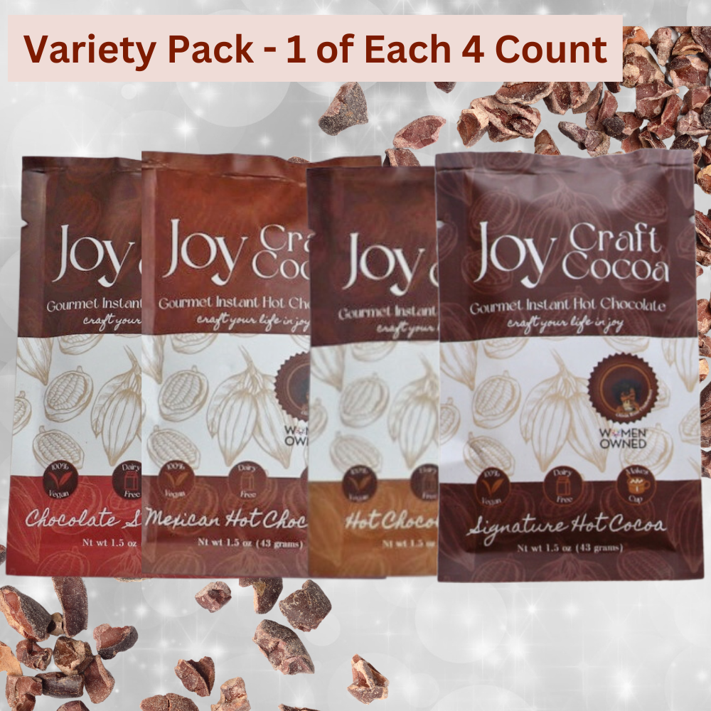 Joy Craft Cocoa Variety Pack  - Indulge in Gourmet Cocoa