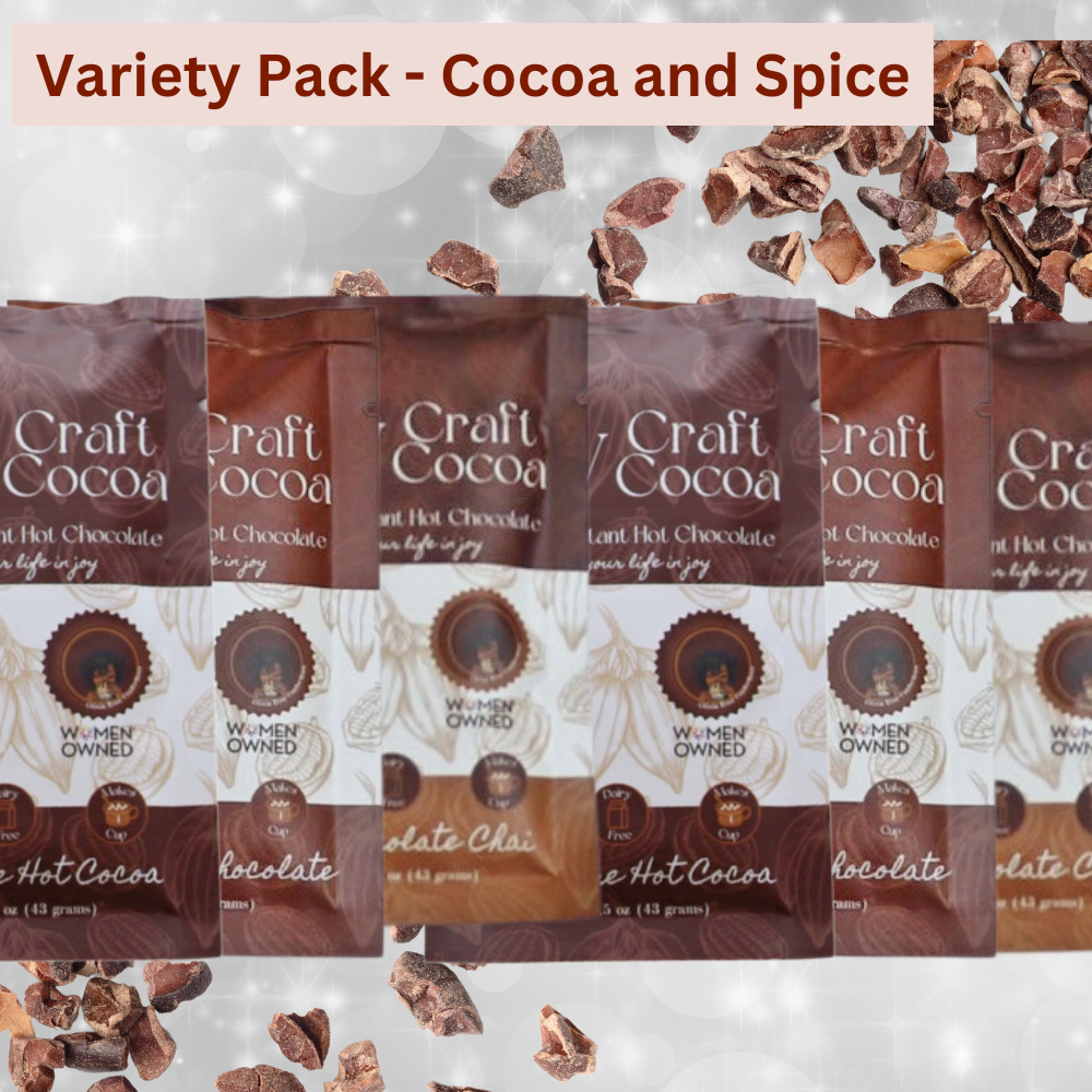 Joy Craft Cocoa Variety Pack  - Indulge in Gourmet Cocoa